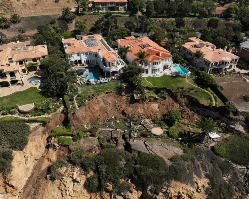 photos show bluff crumbling toward ocean in landslide stricken california enclave 68dc6cdb1b1fd