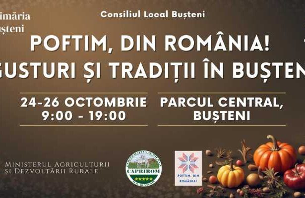 poftim din romania aduce aromele mestesugurile si traditiile in parcul central din busteni in acest weekend 68f9c6a3323bc