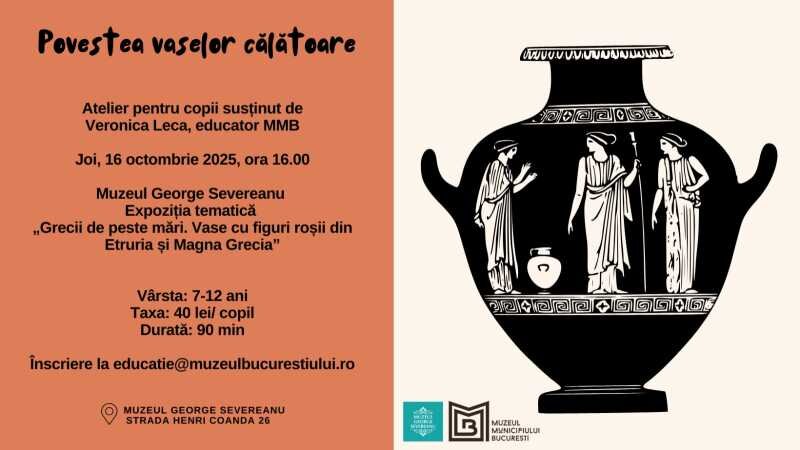 povestea vaselor calatoare o aventura printre zei eroi si culori joia viitoare la muzeul george severeanu 68eb81f799026