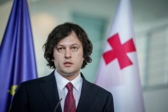 premierul georgiei impune masuri severe participantilor la demonstratiile din tbilisi si acuza ue de amestec in politica tarii 68e2b2fbe3afb