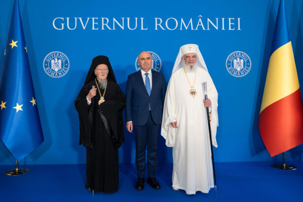 premierul ilie bolojan s a intalnit la palatul victoria cu patriarhul ecumenic bartolomeu i si patriarhul daniel 6900f990eaddf