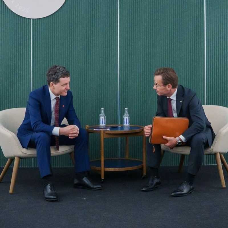 presedintele nicusor dan a discutat cu premierul suediei despre descurajarea de catre nato a amenintarilor ruse 68de6dd5c2c1a