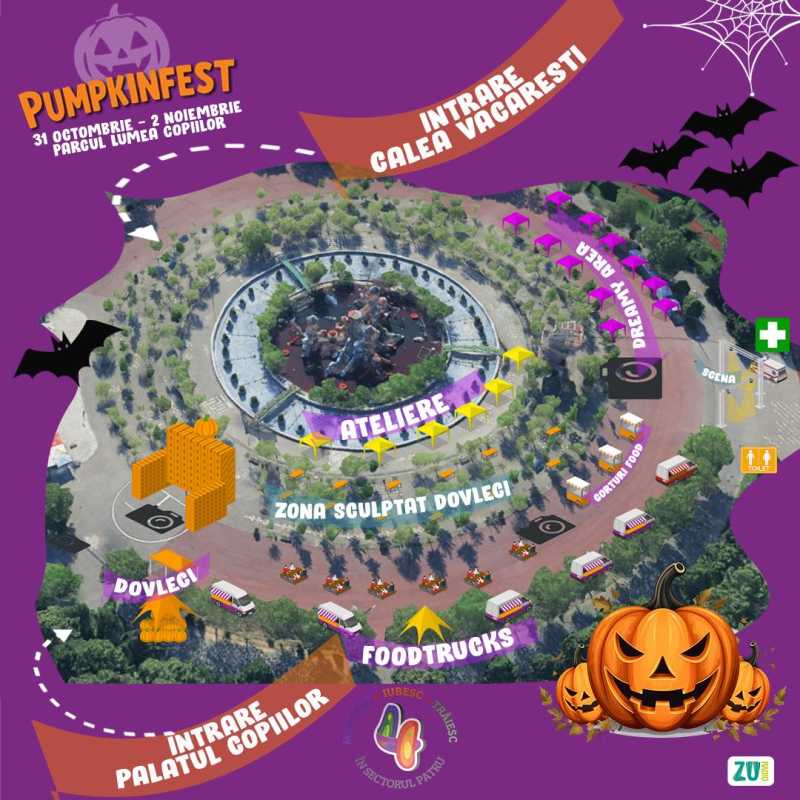 pumpkinfest in parcul lumea copiilor cel mai mare zid din dovleci sculptati printre atractii 6904749c804ce