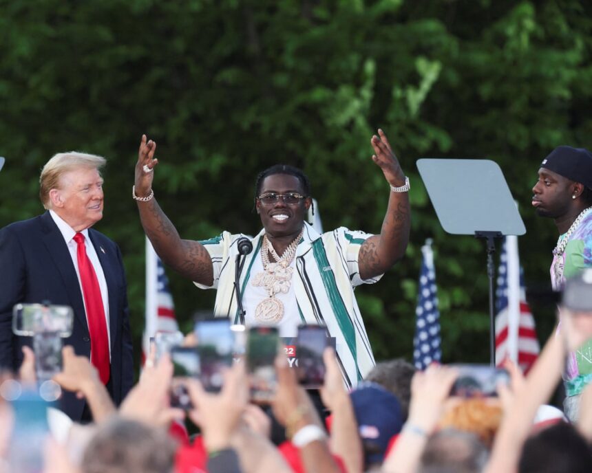 rapper who joined trump at rally jailed for five years for attempted murder 68dd7dd49fe32