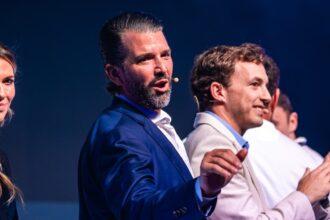 trump jr dismisses crypto conflict of interest concerns my dads not checking blockchain ledgers 68de1ecd66447