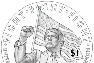 us treasury considers special 1 trump coin reading fight fight fight 68e030384365d