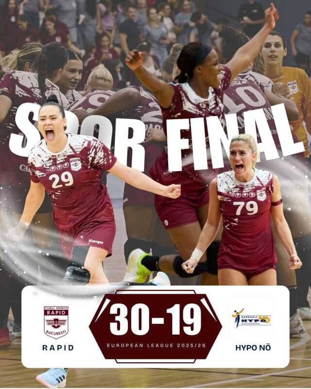 video handbal feminin cs rapid s a calificat in turul al treilea preliminar al ehf european league 68e145940e509