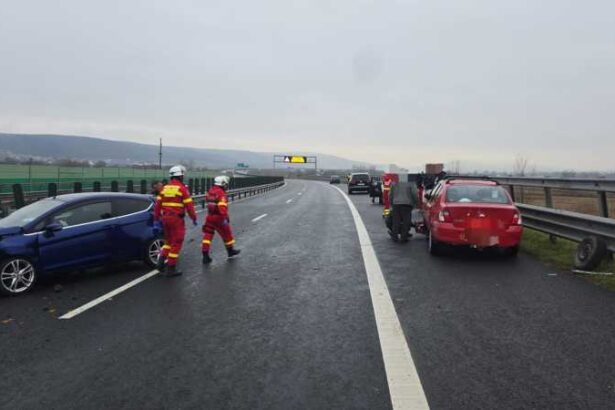 alba cinci autoturisme implicate intr un accident pe autostrada a10 sebes turda o persoana incarcerata 69217596936e4