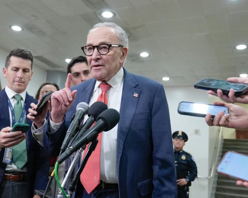angry democrats call on schumer to resign after eight vote to end shutdown 6912746fb23c9