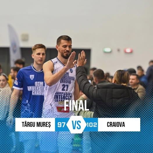 baschet masculin scm u craiova a castigat la targu mures in campionat 691e2b09ab815