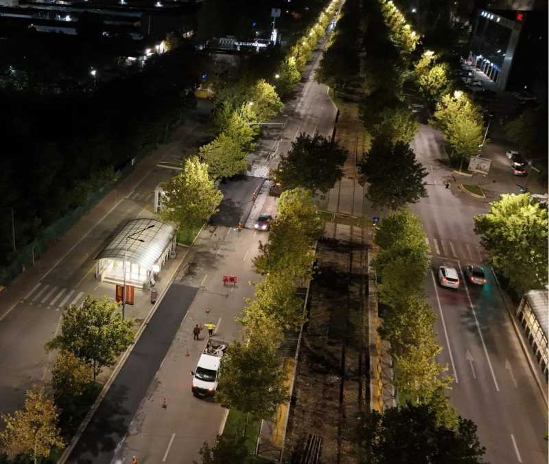 bujduveanu au fost intensificate lucrarile de intretinere si reparatii pe marile bulevarde 691b3f5b6c718