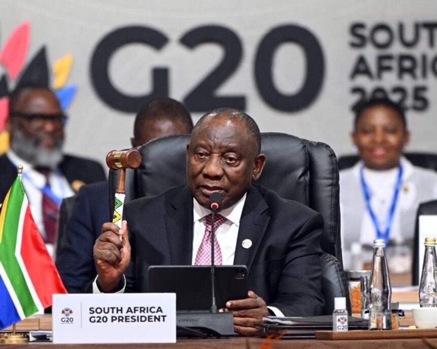 cyril ramaphosa closes g20 summit after us boycott and handover row 692459e30762b