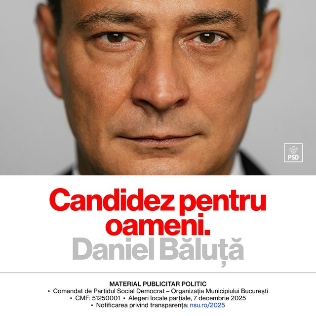 daniel baluta la inceputul campaniei electrorale candidez pentru oameni 69215021d9c55
