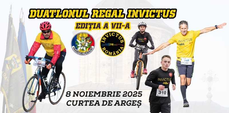 duatlonul regal invictus se va desfasura sambata la curtea de arges activitati speciale gratuite deschise tuturor 690dc1e84a960