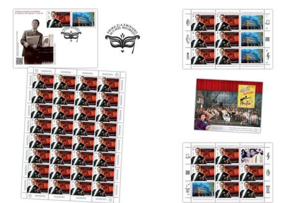 emisiune filatelica dedicata teatrului national de opereta de miercuri in magazinele romfilatelia 6925a707b1a0f