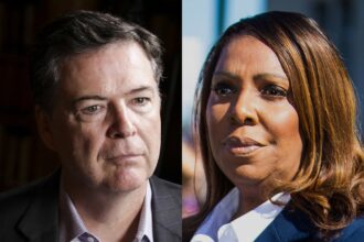 first thing us judge throws out criminal cases against james comey and letitia james 6925a4fe7d22f