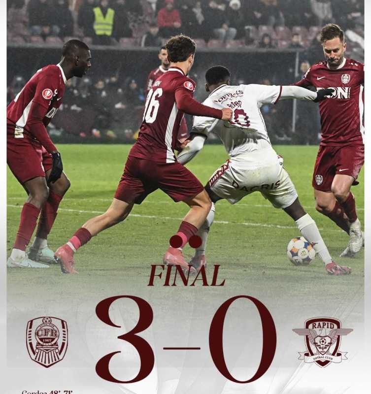 fotbal cfr cluj a invins liderul rapid cu 3 0 in superliga 692374956b7e0