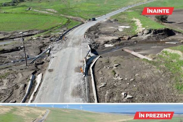 galati pod nou construit intre baleni si cudalbi in locul celui distrus in inundatiile din 2024 692456c1a66e3