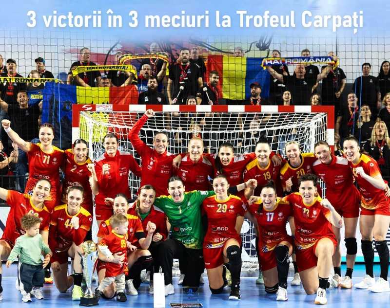 handbal feminin romania a castigat trofeul carpati cu victorii pe linie 69235866b6a06