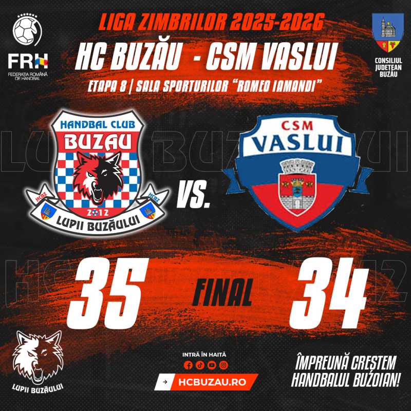handbal masculin victorie la limita pentru hc buzau in campionat 691392281a4b4