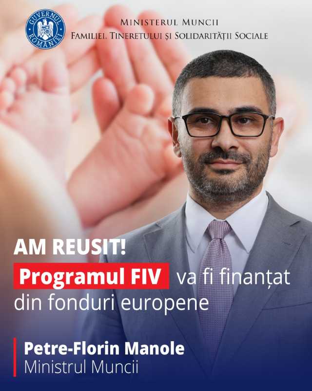 manole programul national de fertilizare in vitro fiv va putea fi in sfarsit finantat din fonduri europene 6915b57188e86
