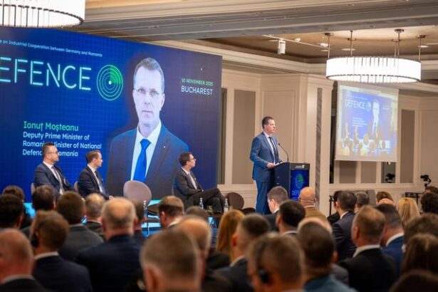 ministrul apararii romania si germania parteneri strategici pentru o industrie de aparare moderna si puternica 69122de939ee4
