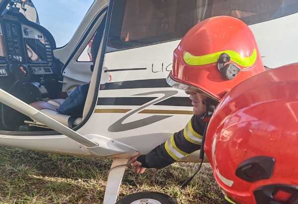 neamt incident pe aerodromul din dumbrava un avion ultrausor a avut defectiuni la roata din spate 69188d20ed8f8