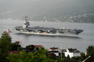 pentagons largest warship enters latin american waters as us tensions with venezuela rise 69142777a7678