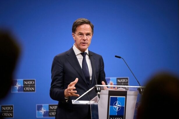 presedintele nicusor dan il primeste miercuri la palatul cotroceni pe secretarul general al nato mark rutte aflat in prima sa vizita in romania de la preluarea conducerii aliantei 6909d480636d7