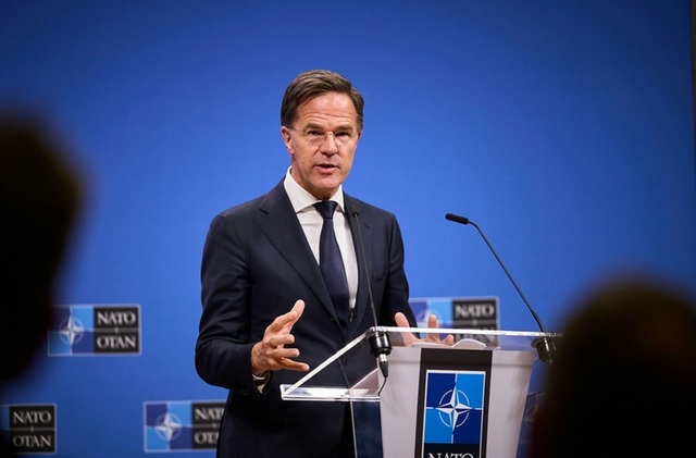presedintele nicusor dan il primeste miercuri la palatul cotroceni pe secretarul general al nato mark rutte aflat in prima sa vizita in romania de la preluarea conducerii aliantei 6909d480636d7