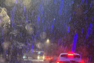 sibiu trafic ingreunat in mai multe zone ale judetului din cauza ninsorii 69234b83119c3