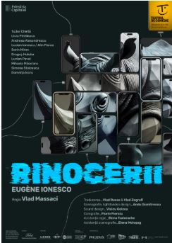 spectacolul rinocerii de eugene ionesco in regia lui vlad massaci premiera la teatrul de comedie pe 4 decembrie 692433959144a