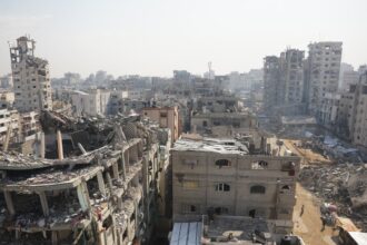 un plan just first step toward peace in gaza says palestinian foreign minister 691cb697c9255