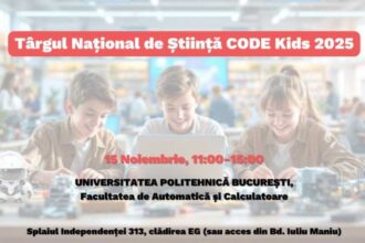 video code kids la politehnica echipe din romania si republica moldova prezinta proiecte de stiinta programare robotica tehnologie 6917f26f1de5b