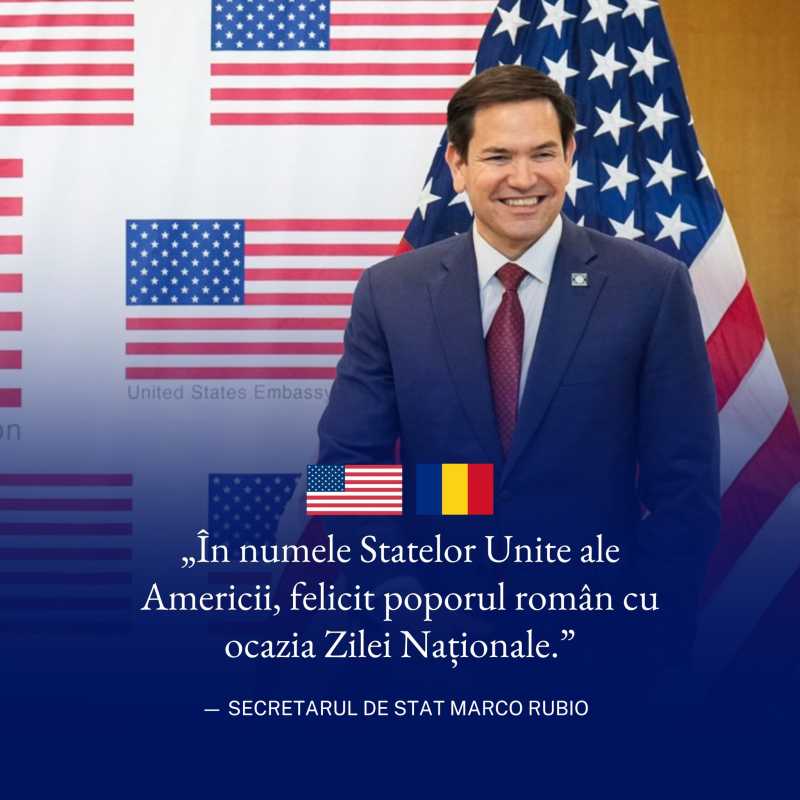 1 decembrie marco rubio statele unite si romania impartasesc un parteneriat puternic si in continua dezvoltare 692d4e6c36f5f