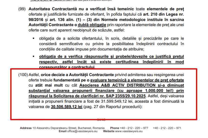 Primăria Sectorului 1, condusă de George Tuță, acuzată că a „rezolvat din pix” o ofertă pentru un contract de 41,9 milioane lei. CNSC a suspendat procedura de atribuire 3 2