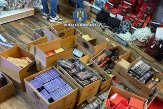 arad peste 10 tone de petarde artificii si alte materiale pirotehnice au fost gasite in urma unor perchezitii 694bd704014d0