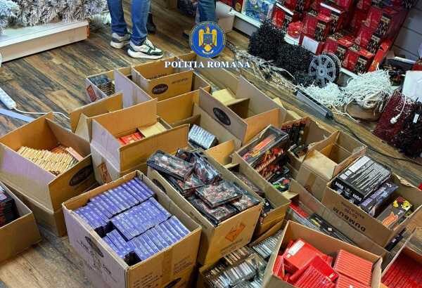 arad peste 10 tone de petarde artificii si alte materiale pirotehnice au fost gasite in urma unor perchezitii 694bd704014d0