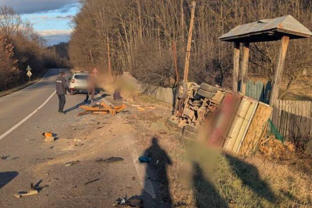 bacau barbat decedat la scorteni in urma coliziunii a doua autoutilitare 6944203fd7615