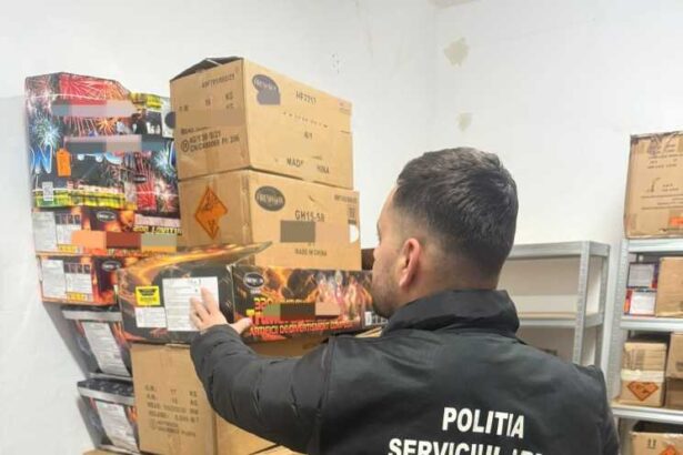 botosani peste o tona si jumatate de articole pirotehnice descoperite in urma unei perchezitii la locuinta unui tanar 693563fd86b83