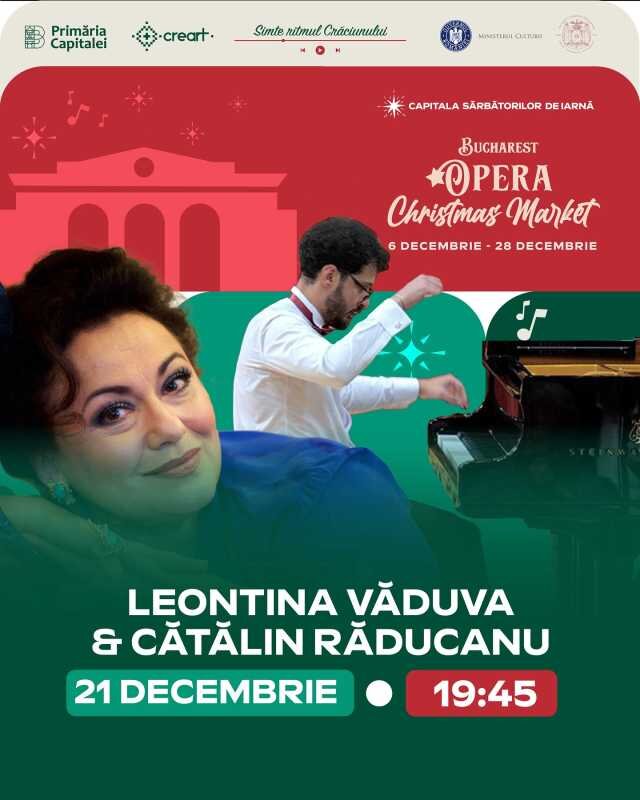 bucharest opera christmas market soprana leontina vaduva si pianistul catalin raducanu recital pe esplanada operei 6945960be6d76