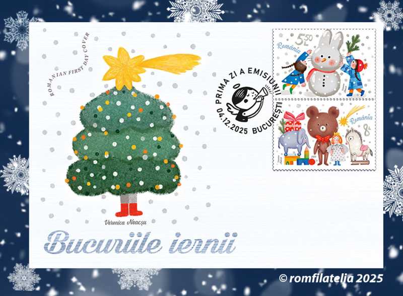 emisiunea bucuriile iernii de joi in magazinele romfilatelia 693037bd03be5