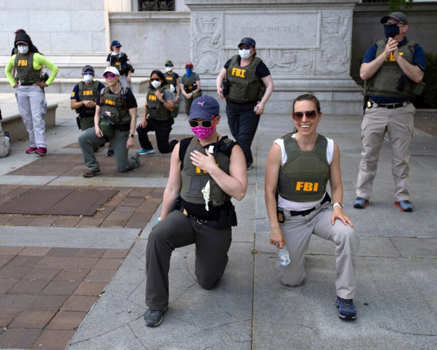 fbi agents fired for kneeling at racial justice protest sue to win jobs back 6937ae64d9ce8