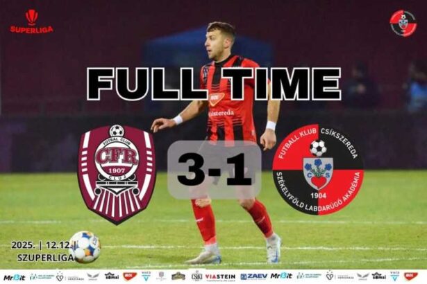 fotbal cfr cluj fk csikszereda 3 1 in superliga 693c823dd4e6e