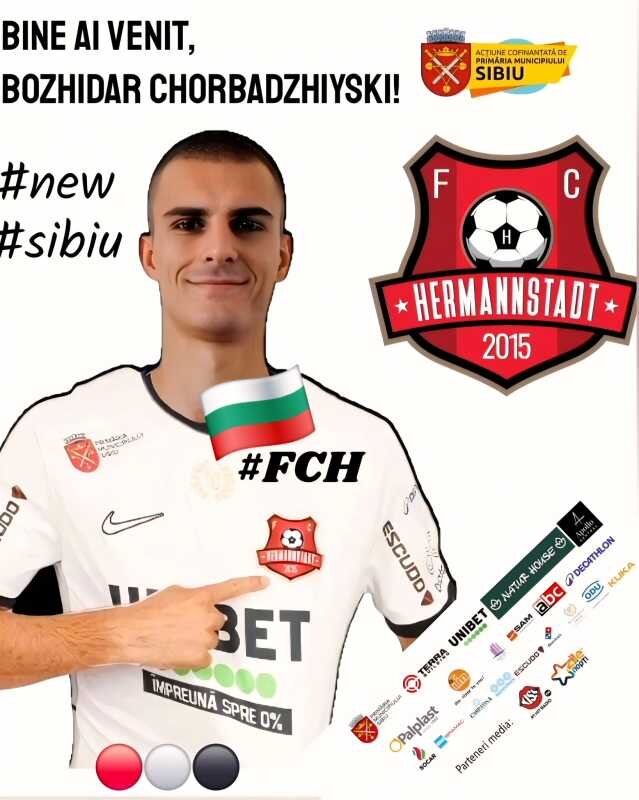 fotbal fc hermannstadt l a achizitionat pe fundasul bulgar bojidar ciorbadjiski 6953abe89e22e