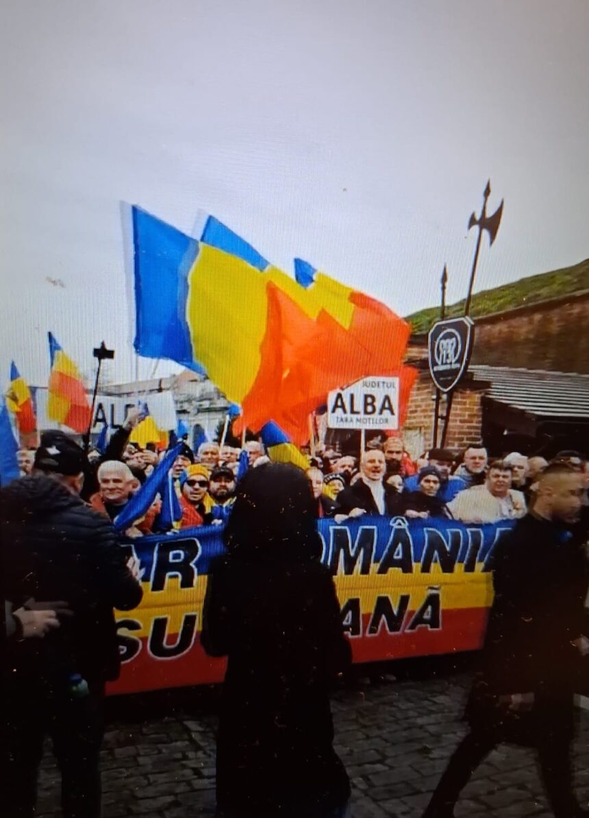 george simion si calin georgescu mitinguri separate la alba iulia de ziua nationala 692d46f7e1da3