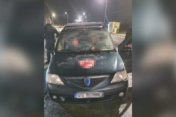 giurgiu un cetatean roman care transporta trei egipteni si un sirian arestat preventiv pentru trafic de migranti 694faf68b7424