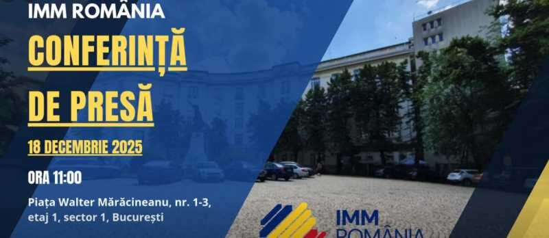 imm romania prezinta joi rezultatele sondajului referitor la vocea antreprenorilor in societate 69437e87708af