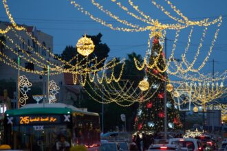israeli police arrest palestinian man dressed as santa claus at christmas party 694d2c4092375
