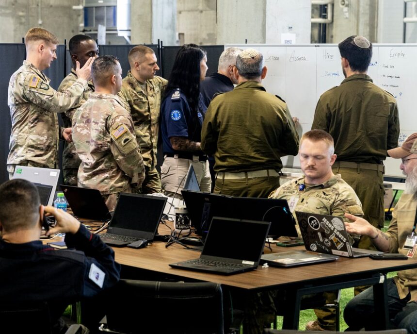 israeli surveillance targets us and allies at joint base planning gaza aid and security say sources 6936e13459288